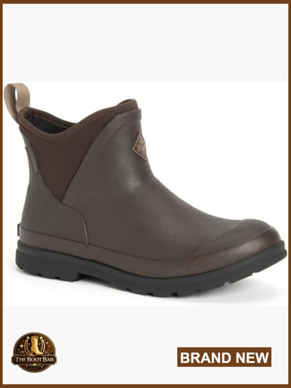 Waterproof Ankle Work Boots, Neoprene Bootie, Memory Foam Insole, Pull-On